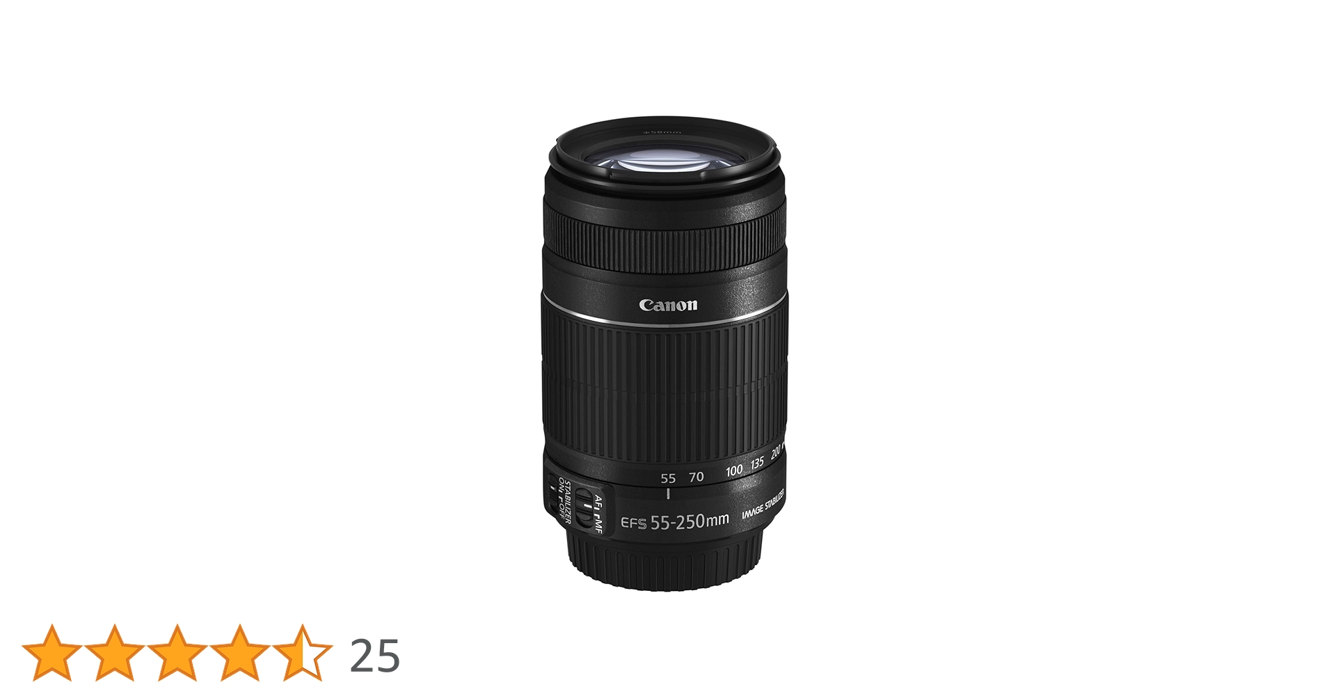 Amazon.co.jp: EF-S55-250mm F4-5.6 IS II 望遠ズームレンズ